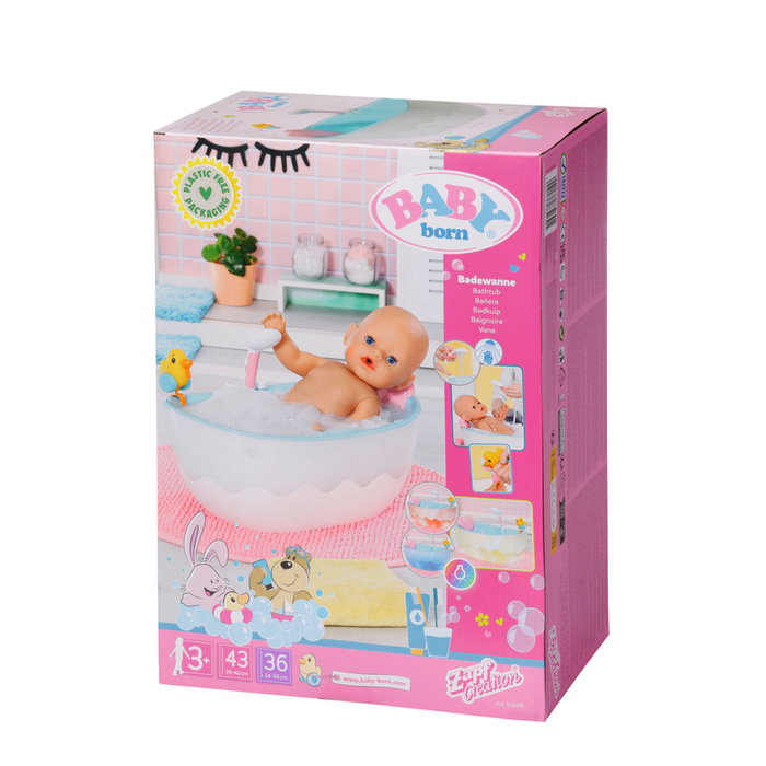 Baby Born Bebé nacido - bañera de baño