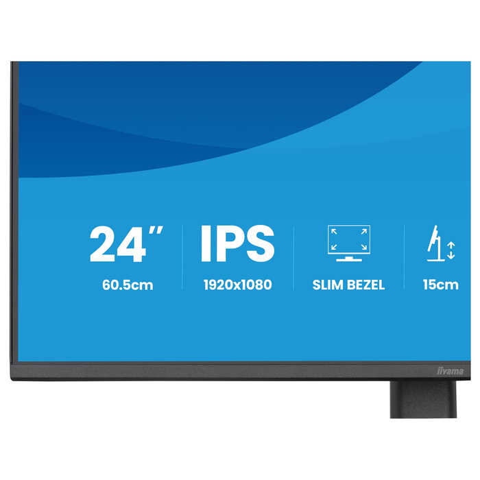 iiyama ProLite XB2493HSU-B1 Monitor IPS 23,8 pulg. Full HD 120Hz Negro iiyama ProLite XB2493HSU-B1 Monitor IPS 23,8 pulg. Full HD 120Hz Negro