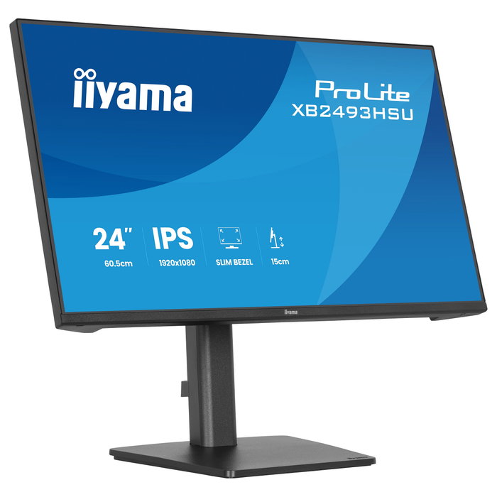 iiyama ProLite XB2493HSU-B1 Monitor IPS 23,8 pulg. Full HD 120Hz Negro iiyama ProLite XB2493HSU-B1 Monitor IPS 23,8 pulg. Full HD 120Hz Negro