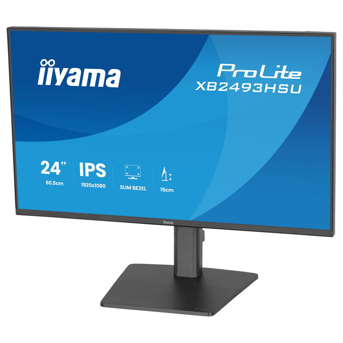 iiyama ProLite XB2493HSU-B1 Monitor IPS 23,8 pulg. Full HD 120Hz Negro iiyama ProLite XB2493HSU-B1 Monitor IPS 23,8 pulg. Full HD 120Hz Negro