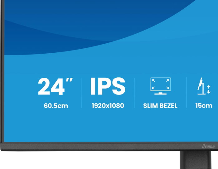 Iiyama ProLite XB2493HSU-B1 Monitor IPS 23,8 pulg Full HD 120Hz Negro