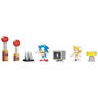 JAKKS PACIFIC Diorama de Figuras Sonic The Hedgehog Tamaño 6cm