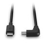 Lindy 32004 Cable USB 2.0 con conectores USB C, 0,5 m, Negro