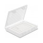 DeLOCK 18367 Caja de protección para HDD/SSD de 2.5 pulg. transparente