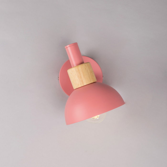 Aplique de Pared Hachimancho SKD-W1006, Diseño Elegante con Bombilla LED E27, Acabados de Máxima Calidad