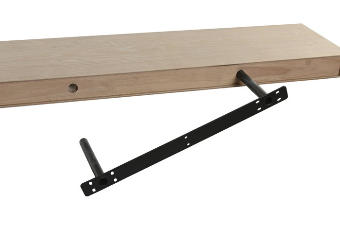 DKD Home Decor Repisa de Madera de Hevea 80x20x5 DKD Home Decor Repisa de Madera de Hevea 80x20x5