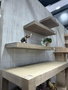 DKD Home Decor Repisa de Madera de Hevea 80x20x5