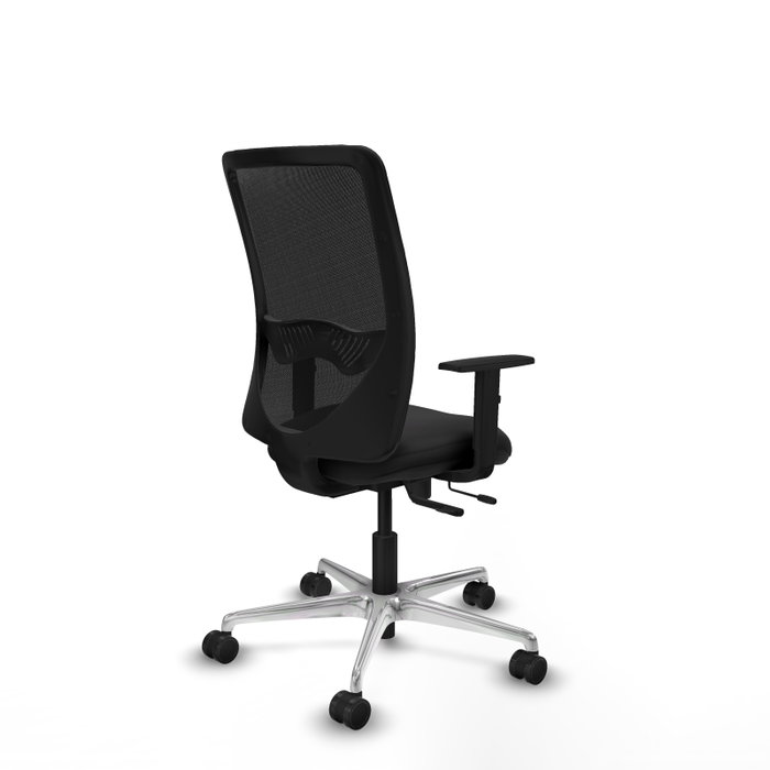 PIQUERAS Y CRESPO Silla de oficina Zulema con mecanismo Sincro/Traslack, Negro