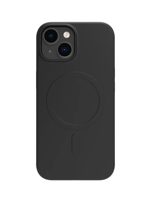 Dbramante1928 Greenland Pro MS - Funda Compatible con MagSafe para Apple iPhone 15 (6.1") - Color Negro Night Black - Protección contra Caídas - Hecha de Plástico Reciclado 100%