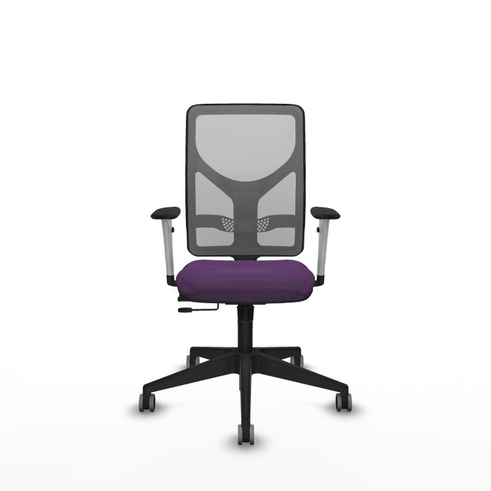 PIQUERAS Y CRESPO Silla de oficina Motilla con mecanismo Sincro/Traslack Morado y Gris PIQUERAS Y CRESPO Silla de oficina Motilla con mecanismo Sincro/Traslack Morado y Gris