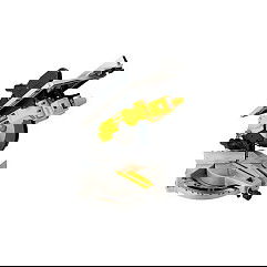 DeWALT D27113 Sierra de Mesa y de Mitra, 1600W, 305 mm (12"), 3300 RPM, Corte a 50° Izq/Der, 51 mm de Profundidad