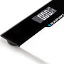 BLAUPUNKT Báscula de Baño Digital con Indicador de Temperatura y Superficie de Cristal Extraplana - Control de Peso y Salud