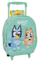 Safta Mochila 3D con Ruedas Bluey