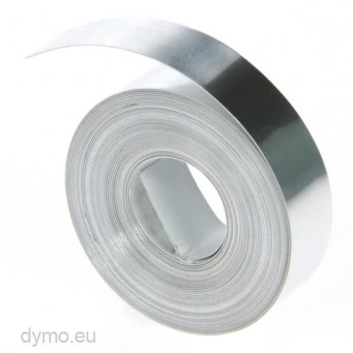 Dymo Cinta de Acero Inoxidable Plateada 12 mm x 6.4 m para Rhino de sin adhesivo Dymo Cinta de Acero Inoxidable Plateada 12 mm x 6.4 m para Rhino de sin adhesivo