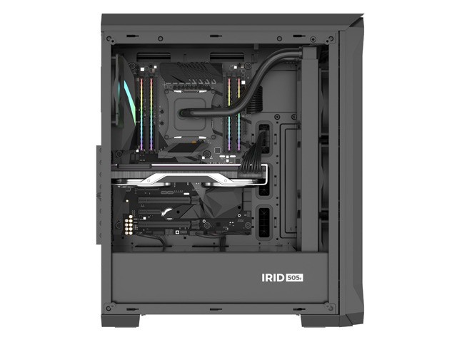 Genesis Irid 505F Caja Gaming Middle Tower Negra sin Fuente 2xUSB 3.0 Ventana 120mm Genesis Irid 505F Caja Gaming Middle Tower Negra sin Fuente 2xUSB 3.0 Ventana 120mm