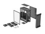 Genesis Irid 505F Caja Gaming Middle Tower Negra sin Fuente 2xUSB 3.0 Ventana 120mm