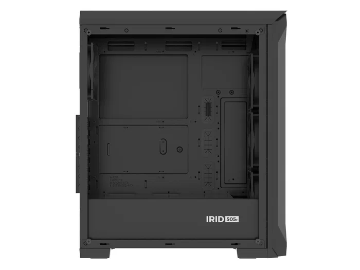Genesis Irid 505F Caja Midi Tower Negra con Vidrio Templado