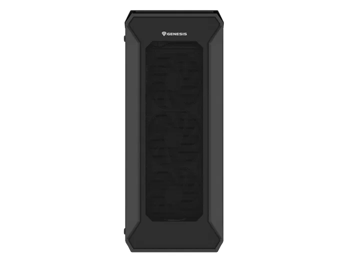 Genesis Irid 505F Caja Midi Tower Negra con Vidrio Templado