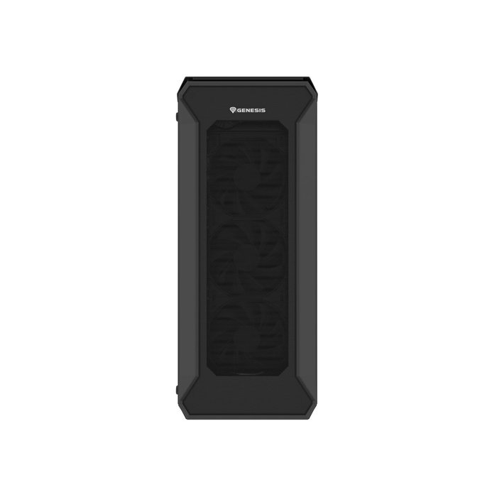 Genesis Irid 505F Caja Midi Tower Negra con Vidrio Templado