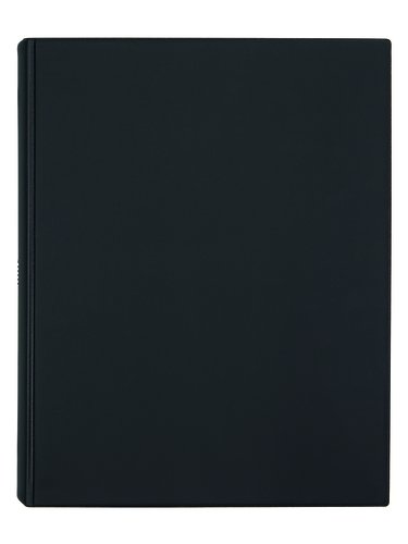 Multifin Carpeta de Anillas Alfa 3005 de 16 Anillas, 39 mm, Negro