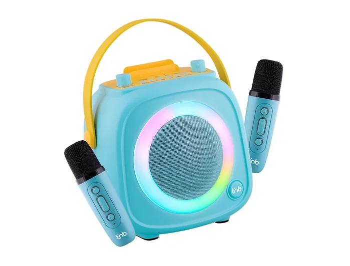 TNB Karaoke Infantil HPKARAKID Azul con 2 Micrófonos Inalámbricos TNB Karaoke Infantil HPKARAKID Azul con 2 Micrófonos Inalámbricos