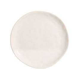 Plato Postre Blanco Stoneware Cocina 20 X 20 X 2 cm