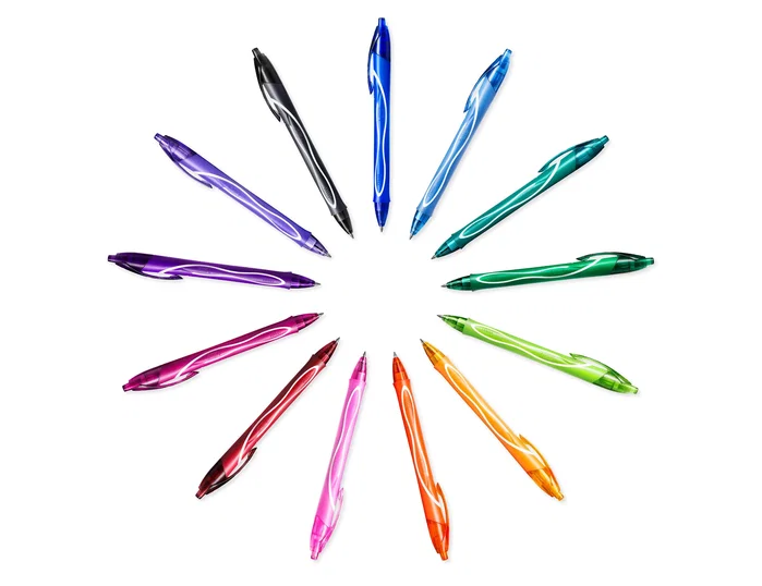 BIC Gelocity Quick Dry Retráctil Rosa 0,7 mm (Set de 12) BIC Gelocity Quick Dry Retráctil Rosa 0,7 mm (Set de 12)