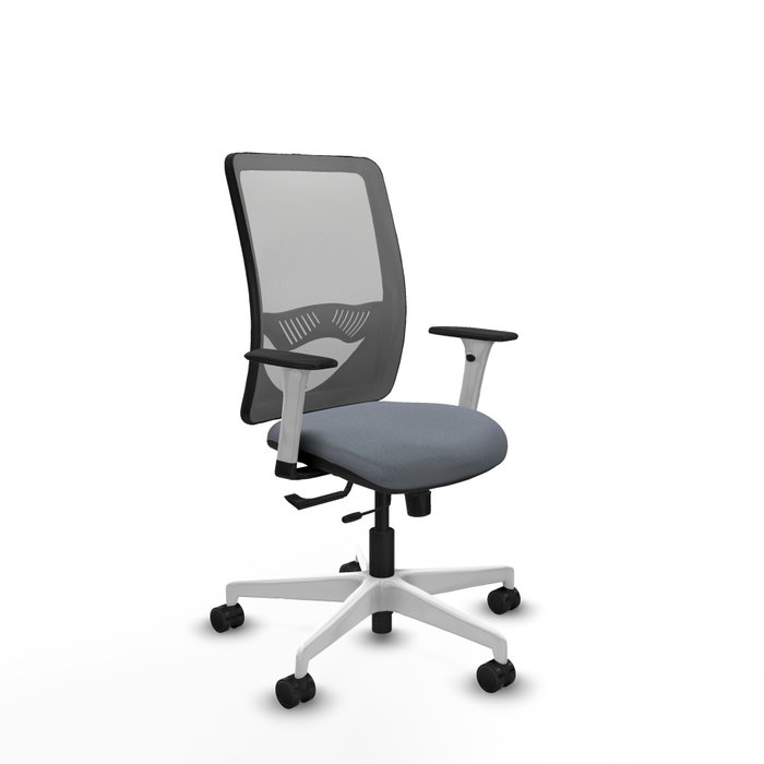 PIQUERAS Y CRESPO Silla de oficina Zulema Gris con mecanismo Sincro/Traslack PIQUERAS Y CRESPO Silla de oficina Zulema Gris con mecanismo Sincro/Traslack
