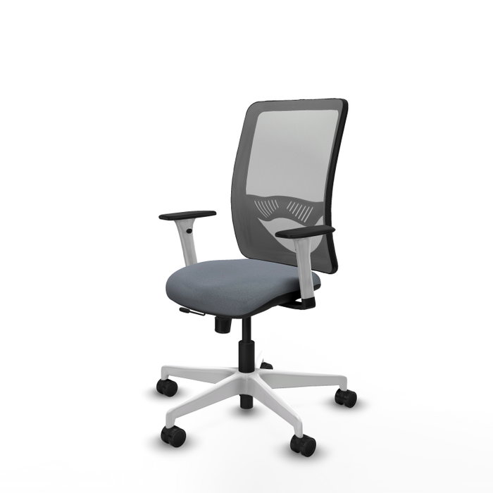 PIQUERAS Y CRESPO Silla de oficina Zulema Gris con mecanismo Sincro/Traslack PIQUERAS Y CRESPO Silla de oficina Zulema Gris con mecanismo Sincro/Traslack