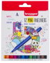 Bruynzeel Set de 12 Mini Rotuladores de Punta Fina de 0,4 mm