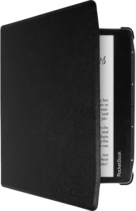 PocketBook Funda HN-SL-PU-700-BK-WW para E-Reader 7 Pulgadas / 17.8 cm, Compatible con Era Stardust Silver y Era Sunset Copper, Color Negro
