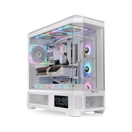 Thermaltake CA-11H-00F6WN-00 Caja de PC View 600 TG Snow White Full Tower ATX EATX micro ATX Mini-ITX Vidrio Templado Blanco