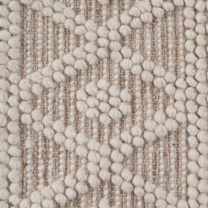 Alfombra Crema Tejido Decoración 200 X 300 cm