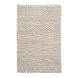 Alfombra Crema Tejido Decoración 200 X 300 cm