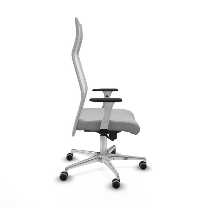 PIQUERAS Y CRESPO Sillón Albacete Gris claro y Blanco PIQUERAS Y CRESPO Sillón Albacete Gris claro y Blanco