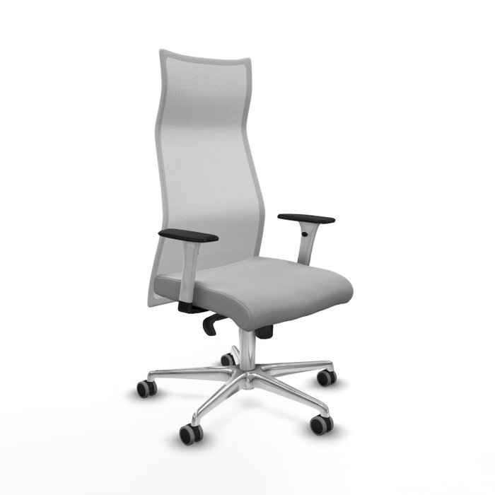 PIQUERAS Y CRESPO Sillón Albacete Gris claro y Blanco PIQUERAS Y CRESPO Sillón Albacete Gris claro y Blanco