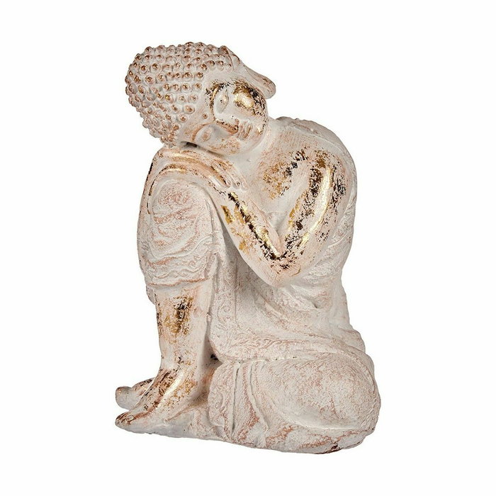 Figura Decorativa para Jardín Ibergarden Poliresina Buda 23 x 33 x 26 cm (2 Unidades)