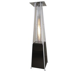 Tecna Estufa Terraza Piramide Negra Gas