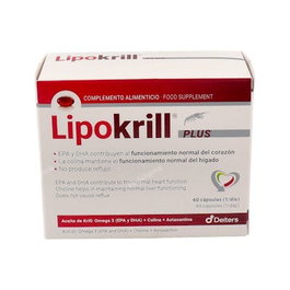 DEITERS Lipokrill Plus 60 Cápsulas