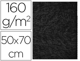 Liderpapel Fieltro Negro 50x70cm 160g/m2