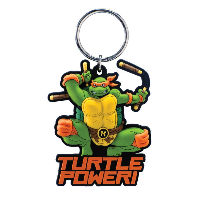 Las Tortugas Ninja Colgante tacto suave PVC Michelangelo Las Tortugas Ninja Colgante tacto suave PVC Michelangelo