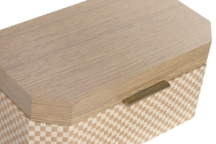 DKD Home Decor Caja Tradicional Natural 19 x 14 x 30 cm Set de 2 DKD Home Decor Caja Tradicional Natural 19 x 14 x 30 cm Set de 2