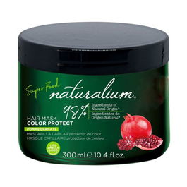 Naturalium Mascarilla Protectora del Color con Granada para Cabello Teñido o con Mechas Super Food 300ml