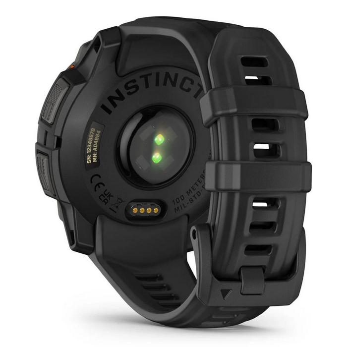 Garmin Instinct 3 Solar - Reloj Inteligente Deportivo y Outdoor, 45 mm, Negro/Naranja, Referencia 010-02934-00