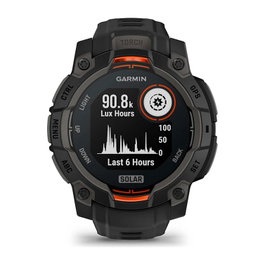 Garmin Instinct 3 Solar 45mm Negro/Naranja