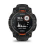 Garmin Instinct 3 Solar - Reloj Inteligente Deportivo y Outdoor, 45 mm, Negro/Naranja, Referencia 010-02934-00