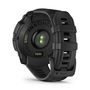 Garmin Instinct 3 Solar - Reloj Inteligente Deportivo y Outdoor, 45 mm, Negro/Naranja, Referencia 010-02934-00