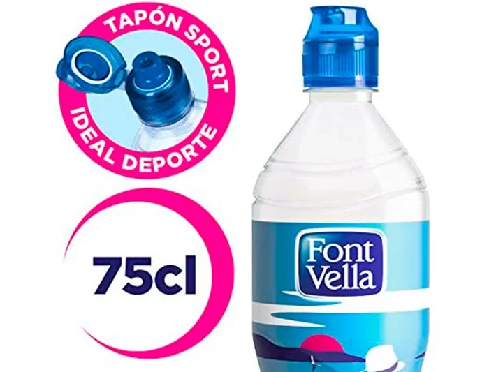 Font Vella Agua Mineral Natural Botella 750 ml