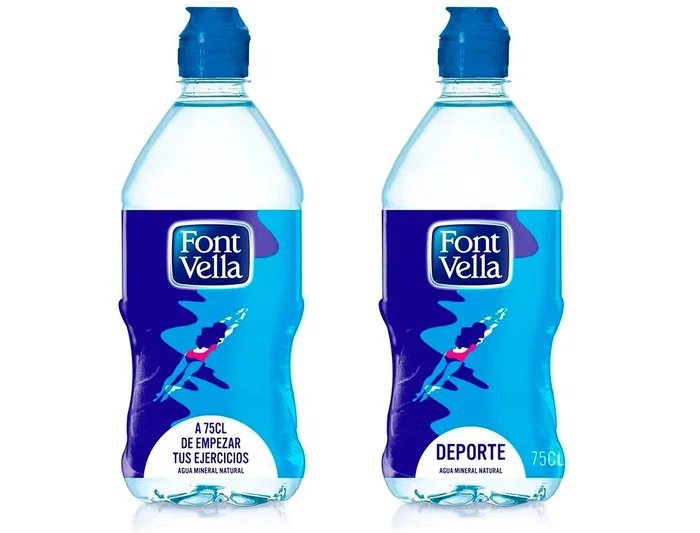 Font Vella Agua Mineral Natural Botella 750 ml