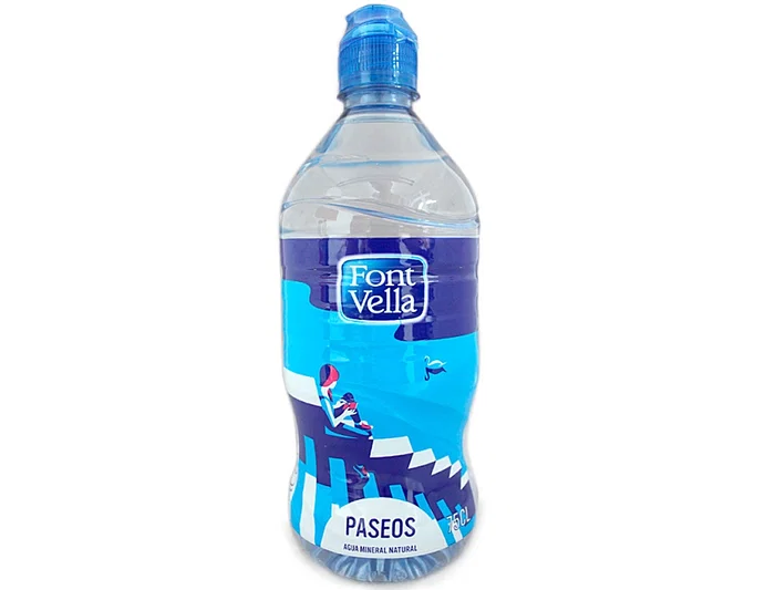 Font Vella Agua Mineral Natural Botella 750 ml